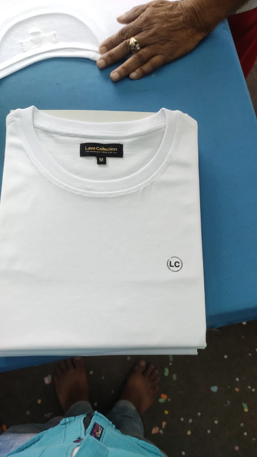 Men White T-Shirt
